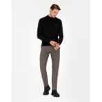 Pierre Cardin Erkek Kahverengi Slim Fit Kanvas Pantolon 50299527-VR029 - 30 - 32