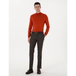 Pierre Cardin Erkek Kahverengi Slim Fit Kumaş Pantolon 50312923-VR029 - 6