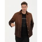 Pierre Cardin Erkek Kahverengi Suni Deri Ceket 50280331-400