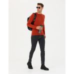 Pierre Cardin Erkek Kazak - 2XL - Kiremit
