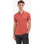 Pierre Cardin Erkek Kiremit Slim Fit Düğmeli Polo Yaka Tişört 50321159-VR031 - XL