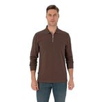 Pierre Cardin Erkek Koyu Kahverengi Sweatshirt 50314046-VR084