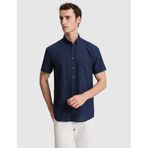 Pierre Cardin Erkek Koyu Lacivert Gömlek Kısa Kollu 50325364-VR100