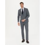 Pierre Cardin Erkek Koyu Mavi Slim Fit Çizgili Takım Elbise 50274461-VR032 - 6 Drop