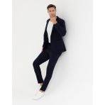 Pierre Cardin Erkek Lacivert Body Esnek Fit Blazer Ceket 50287491-VR033 - 56 - 6 Drop