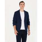 Pierre Cardin Erkek Lacivert Ekstra Slim Fit Blazer Ceket 50269735-VR033 - 56