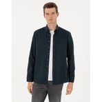 Pierre Cardin Erkek Lacivert Gömlek Desenli 50316736-VR033