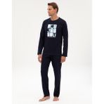 Pierre Cardin Erkek Lacivert Pijama Takımı 50322655-200