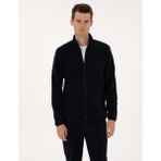Pierre Cardin Erkek Lacivert Regular Fit Polar Hırka 50314014-VR033 - S