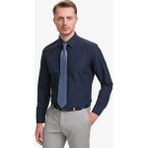 Pierre Cardin Erkek Lacivert Regular Fit Uzun Kollu Basic Gömlek 50325337-VR033 - 3XL