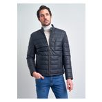 Pierre Cardin Erkek Lacivert Şişme Deri Mont