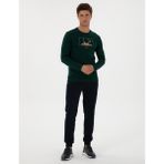 Pierre Cardin Erkek Lacivert Slim Fit 3 İplik Paçası Lastikli Eşofman Altı 50317676-VR033 - 2XL