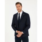 Pierre Cardin Erkek Lacivert Slim Fit Ceket 50291954-VR033 - 48 - 6 Drop