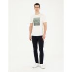 Pierre Cardin Erkek Lacivert Slim Fit Jean Pantolon 50288135-VR033 - 30 - 32