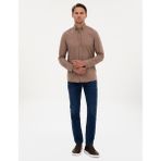 Pierre Cardin Erkek Lacivert Slim Fit Jean Pantolon 50317280-VR033 - 32 - 34