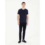 Pierre Cardin Erkek Lacivert Slim Fit Kanvas Pantolon 50289194-VR033 - 30 - 32