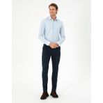 Pierre Cardin Erkek Lacivert Slim Fit Kanvas Pantolon 50299558-VR033 - 30 - 32