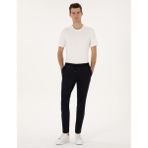 Pierre Cardin Erkek Lacivert Slim Fit Klasik Jogger Pantolon 50317618-VR033 - 48