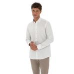 Pierre Cardin Erkek Mavi Gömlek Desenli 50307171-VR036