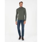 Pierre Cardin Erkek Mavi Slim Fit Jean Pantolon 50295810-VR036 - 32