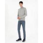 Pierre Cardin Erkek Mavi Slim Fit Jean Pantolon 50299928-VR036 - 30 - 32