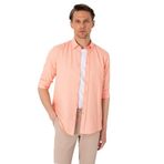 Pierre Cardin Erkek Mercan Gömlek Desenli 50306996-VR186