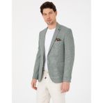 Pierre Cardin Erkek Mint Ex. Slim Fit Ceket 50324253-VR237 - 48 - 6 Drop - Mint Yeşili