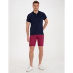Pierre Cardin Erkek Mürdüm Standart Fit Bermuda Şort 50233249-VR074 - 30