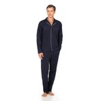 Pierre Cardin Erkek Pijama Takımı, Lacivert, L Beden