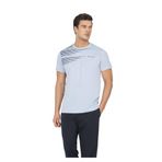 Pierre Cardin Erkek Pijama Takımı,%100 Pamuk, Geometrik Desenli Mavi, XL Beden