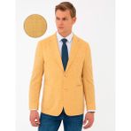 Pierre Cardin Erkek Sarı Ex. Slim Fit Ceket 50233774-VR044 - 46