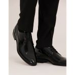 Pierre Cardin Erkek Siyah %100 Deri Damatlık Rugan Klasik Ayakkabı 50269081-VR046