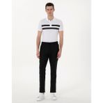 Pierre Cardin Erkek Siyah Carrot Fit %100 Keten Kanvas Pantolon 50301811-VR046 - 36