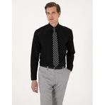 Pierre Cardin Erkek Siyah Gömlek Basic 50316734-VR046