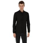 Pierre Cardin Erkek Siyah Gömlek Desenli 50311110-VR046