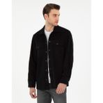Pierre Cardin Erkek Siyah Oversize Uzun Kollu Gömlek 50293183-VR046 - XL
