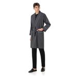 Pierre Cardin Erkek Siyah Penye Röpteşambır Pijama Takımı, XL Beden