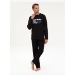 Pierre Cardin Erkek Siyah Pijama Takımı 50322631-001