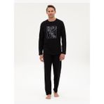 Pierre Cardin Erkek Siyah Pijama Takımı 50322653-001