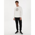 Pierre Cardin Erkek Siyah Slim Fit 3 Iplik Paçası Lastikli Eşofman Altı 50317676-VR046