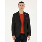 Pierre Cardin Erkek Siyah Slim Fit Ceket 50292174-VR046 - 6 Drop