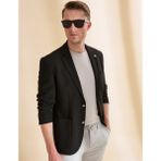 Pierre Cardin Erkek Siyah Slim Fit Ceket 50324266-VR046 - 52 - 6 Drop