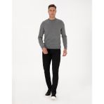 Pierre Cardin Erkek Siyah Slim Fit Kanvas Pantolon 50310857-VR046 - 32