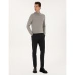 Pierre Cardin Erkek Siyah Slim Fit Kanvas Pantolon 50317228-VR046 - 32 - 30