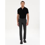 Pierre Cardin Erkek Siyah Slim Fit Kanvas Pantolon 50317275-VR046 - 32 - 40