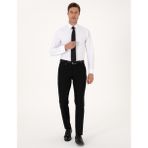 Pierre Cardin Erkek Siyah Slim Fit Kumaş Pantolon 50317644-VR046 - 58