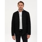 Pierre Cardin Erkek Siyah Suni Deri Ceket 50318154-001 - Dropsuz - 52