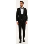 Pierre Cardin Erkek Siyah Yelekli Damatlık Smokin 50224036-VR046 - 6 Drop