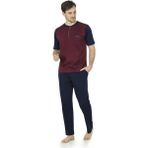 Pierre Cardin Erkek Üçlü Pijama Takım - Bordo