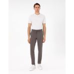 Pierre Cardin Erkek Vizon Slim Fit Esnek Jogger Kanvas Pantolon 50307954-Vr052 - 33